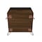 Manhattan Comfort Rockefeller Nightstand 1.0 in Brown, PK2 2-101GMC5 - alternate 7